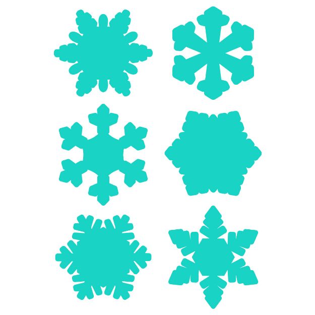 Picture of Digital Download - Classic Snowflakes