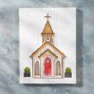 Picture of Country Church Chalkable Shapes (1 Piece)