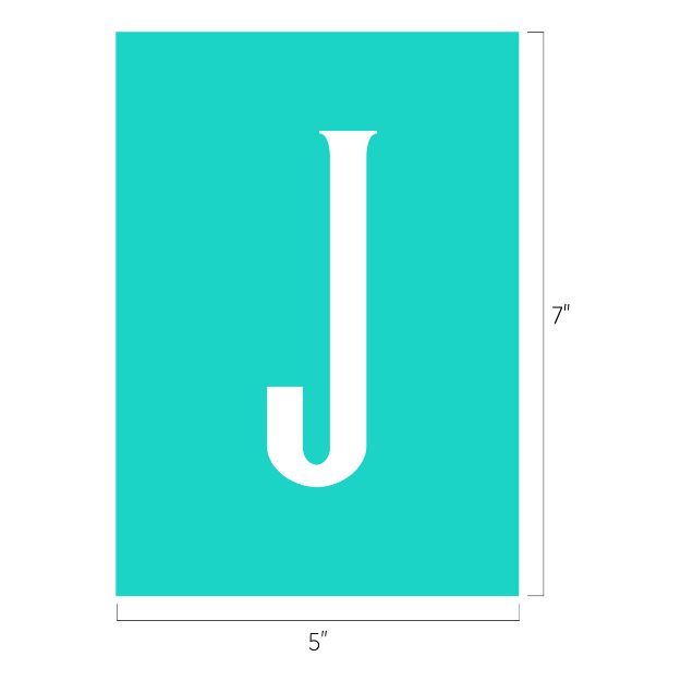 Picture of Classic Narrow Monogram J