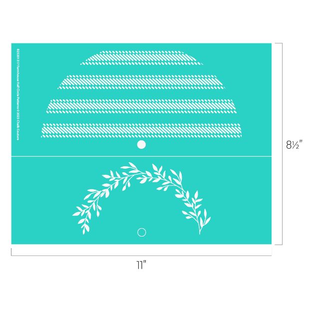 Picture of Farmhouse Half Circle Patterns