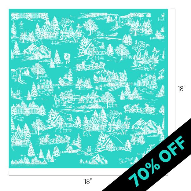 Picture of Holiday Toile Pattern